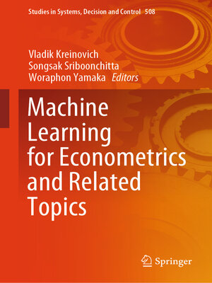 cover image of Machine Learning for Econometrics and Related Topics